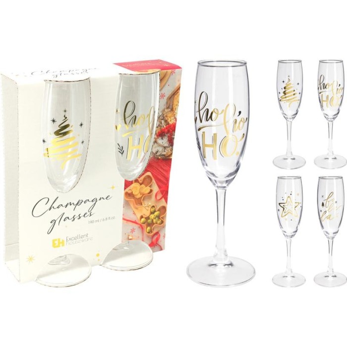 SET 2PZ BICCHIERI CHAMPAGNE